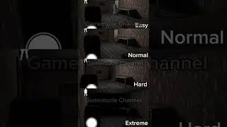 Kill battle Granny in Easy Vs Normal Vs Hard Vs Extreme #shorts