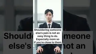 When Their Pain Becomes Yours.  #kdrama #kdramaquotes #shorts