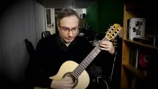 #181 Szkoła gry na gitarze. J.Powroźniak. Etude - Felix Horetzky. Marcin Bachorski - guitar