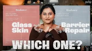 BIODANCE BATTLE: Collagen vs Cera-nol Mask! 🥊 WHO WINS?! #nivedhikasuresh #biodance 