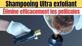 Shampooing antipelliculaire : lave, exfolie &eacute;limine les squames dues aux pellicules