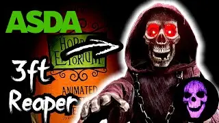 Обзор ASDA Halloween 2025 3FT TALKING REAPER! 💀