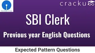 SBI Clerk English Previous Year 2018 Questions With Explanations | Previous Year Papers