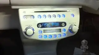 The Figaro Shop - Nissan Figaro Upgraded Stereo In Detail