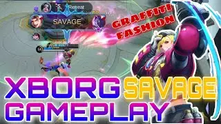 XBORG SAVAGE GAMEPLAY | Mobile Legends | Junz Junz Junz