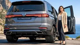 Совершенно новый Volkswagen T7 Multivan 2027 года... И он удивительно хорош!