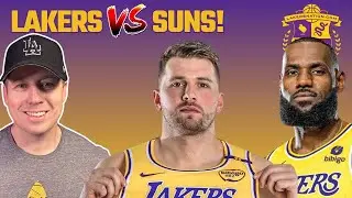 Lakers vs Suns LIVE Play By Play And Reaction!