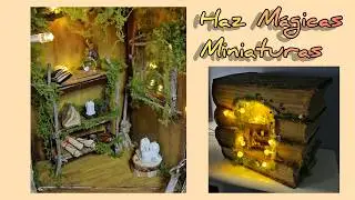 🔮 ¡Crea MÁGICAS MINIATURAS con Cartón! 🎨 #DIY #Miniaturas #manualidades