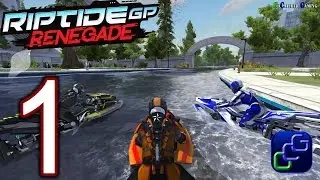 Riptide GP: Renegade PS4 PC Android iOS Walkthrough - Gameplay Part 1 - Career Trial by Bot