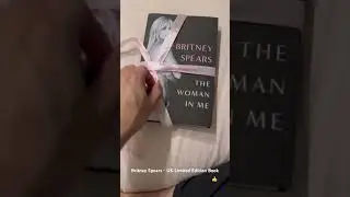 Britney Spears Book - Britney Spears The Woman In Me Boom - UK Limited Edition Britney Book
