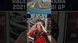 Race Start Drama Live Reaction - 2021 Abu Dhabi Grand Prix