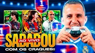 SABADOU AO VIVO | GEORGE BEST BIG TIME É UM MONSTRO | ESTREIA DOS NOVOS CRAQUES | EFOOTBALL
