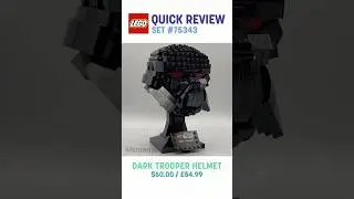 Dark Trooper Helmet &ndash; LEGO QUICK REVIEW (From 2022)