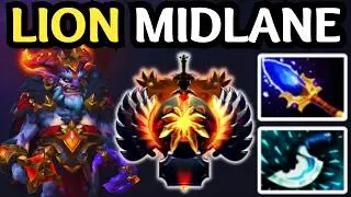 🔥 MID LION | FACET WITH INSANE DAMAGE 🔥 DOTA 2 MIDLANE
