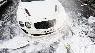 POV: Cleaning A Bentley Continental Super Sport