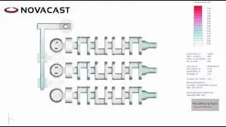 NovaCast - Distorsion of crankshafts during solidification & cool down