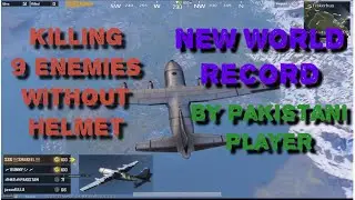 World record killing 9 enemies without helmet |pubg mobile ||raja ghulam mustafa