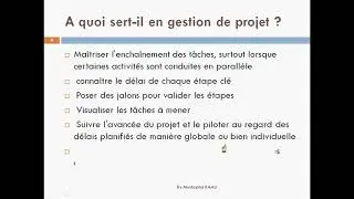 Diagramme de GANTT S.1