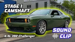 Stock Cam vs Dusterhoff Racing Stage 1 Cam: 392 Challenger