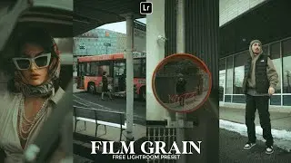 Film Grain Lightroom Preset | Lightroom Mobile Preset Free DNG | dark film preset | lightroom preset
