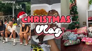 VLOG : Part ll | Christmas vlog | Game time | Gift Opening | Swimming