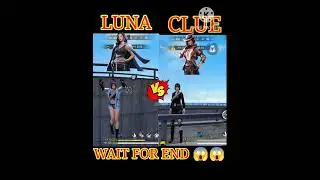 LUNA VS CLUE CHARACTER ABILITY TEST IN FREE FIRE 🤫 #shorts #freefire