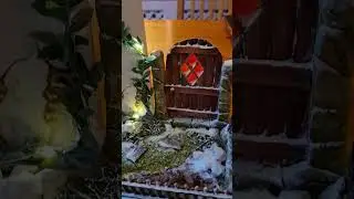 Dolls' House Winter Garden.   #dollhouse #miniature
