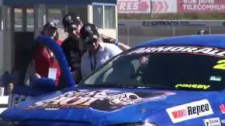 Chris Pither Ice Break V8 Ute Drive day at Calder Park