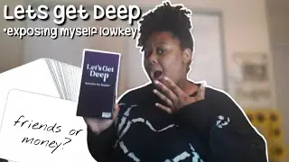 *EXPOSING MYSELF* | Let's Get Deep Card Game