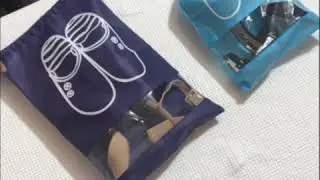 Travel Shoe Storage Bags 5 Piece Set