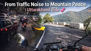 From Traffic Noise to Mountain Peace 💕Leaving the City Behind for My Hometown Hills 🏡 #r1250gsa 