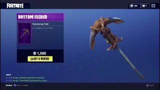 Fortnite - Bottom Feeder Harvesting Tool