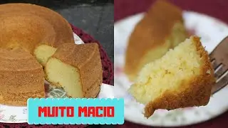 BOLO DE FUBÁ COM IOGURTE