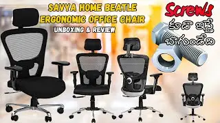 The Ultimate Ergonomic Office Chair? SAVYA HOME Beatle High Back Review | VJVENKIVLOGS