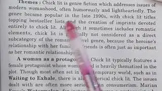 Chick-lit novel
