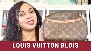 VINTAGE LOUIS VUITTON BLOIS BAG / LOUIS VUITTON CROSSBODY BAG / VINTAGE MONOGRAM LV BAG