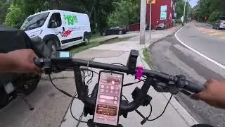 Doing Uber Eats on a Bike During the U.S. Open &ndash; Delivery Grind!