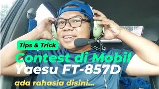 Rahasia‼️Pengaturan radio FT-857D untuk contest SSB dimobile dan Portable