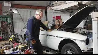 MGB Restoration and saving the Cat,