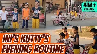 ini's Kutty's evening routine| ini's playing vlog|daily activities |ini's galataas