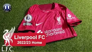 New Liverpool FC 2022/23 home jersey unboxing [24FCSTORE]