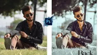 Adobe photoshop Tutorial : outdoor colour grading / By ALi ART