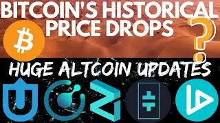 Bitcoin's Historical Price Collapse | Zilliqa | Komodo | V-ID | Theta | Uptrennd | bitcoin news
