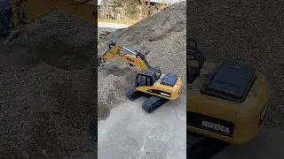 Huina 1580 1:14 All Metal Remote Control Excavator V4 #rc #excavator #huina1580