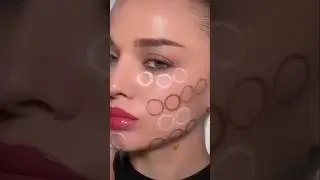 Crazy viral new makeup hack 😱⭕ #viralhacks #makeup #shorts
