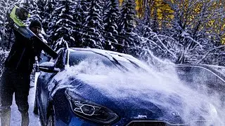 How to quickly remove snow from your car WITH STYLE