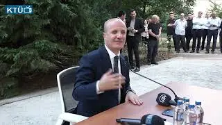Y&Ouml;K Başkanı Prof. Dr. Erol &Ouml;ZVAR, &Uuml;niversitemizde Gen&ccedil;lerle Bir Araya Geldi