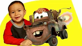 Disney CARS Mater's Jump Challenge Story Set - 2017 toy collection surprise Cars3 funny kids play