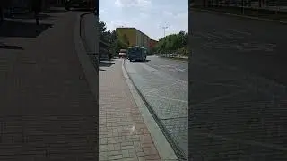 Př&iacute;jezd elektrobusu SOR EBN 9.5 do zast&aacute;vky Budějovick&aacute; #bus #sor #praha #arriva #shorts