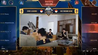 MPL Invitational Playoffs Day 1 Match 1 RRQ VS EVOS LEGENDS